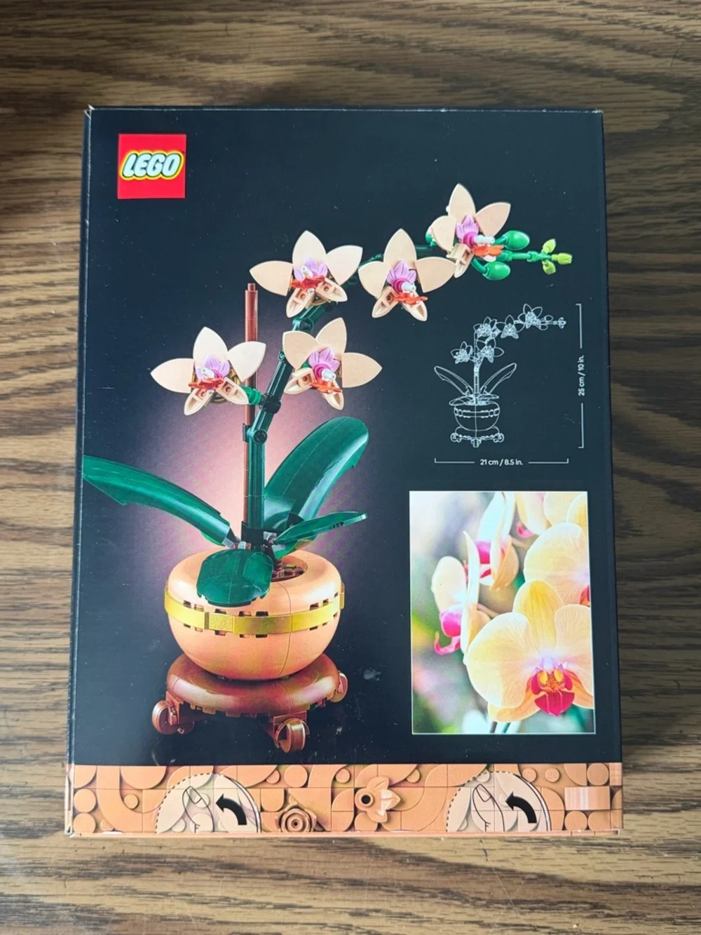 LEGO Botanicals Mini Orchid 10343 Building Set NIB 274 Pieces